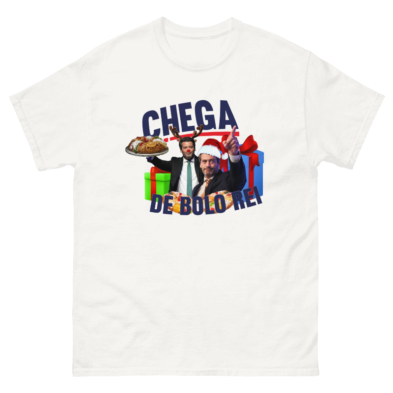T-SHIRT | CHEGA DE BOLO REI