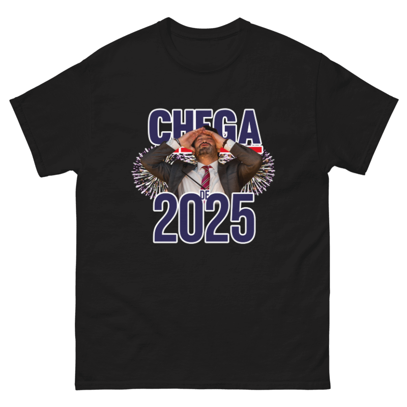 T-SHIRT | CHEGA DE 2025