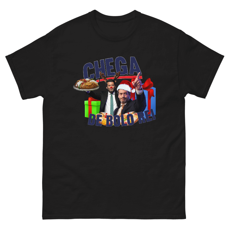 T-SHIRT | CHEGA DE BOLO REI