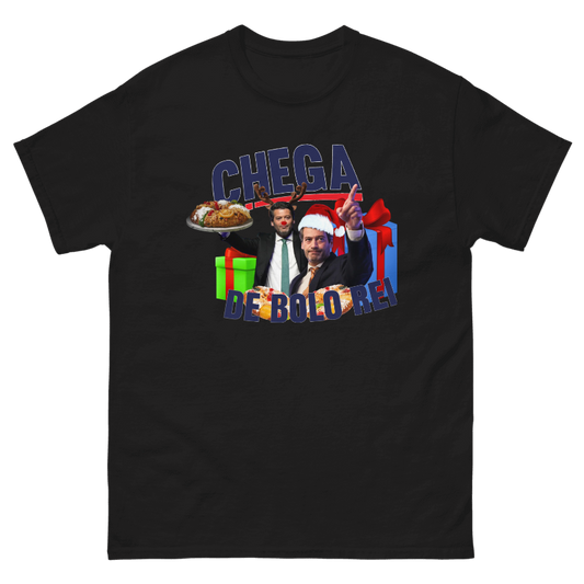 T-SHIRT | CHEGA DE BOLO REI